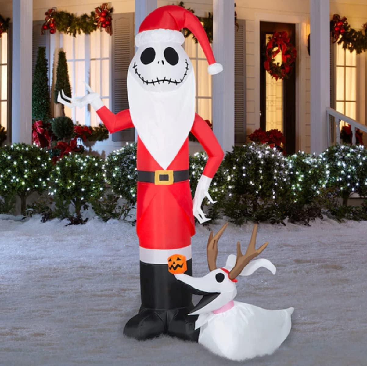 Jack Skeleton Christmas Inflatable