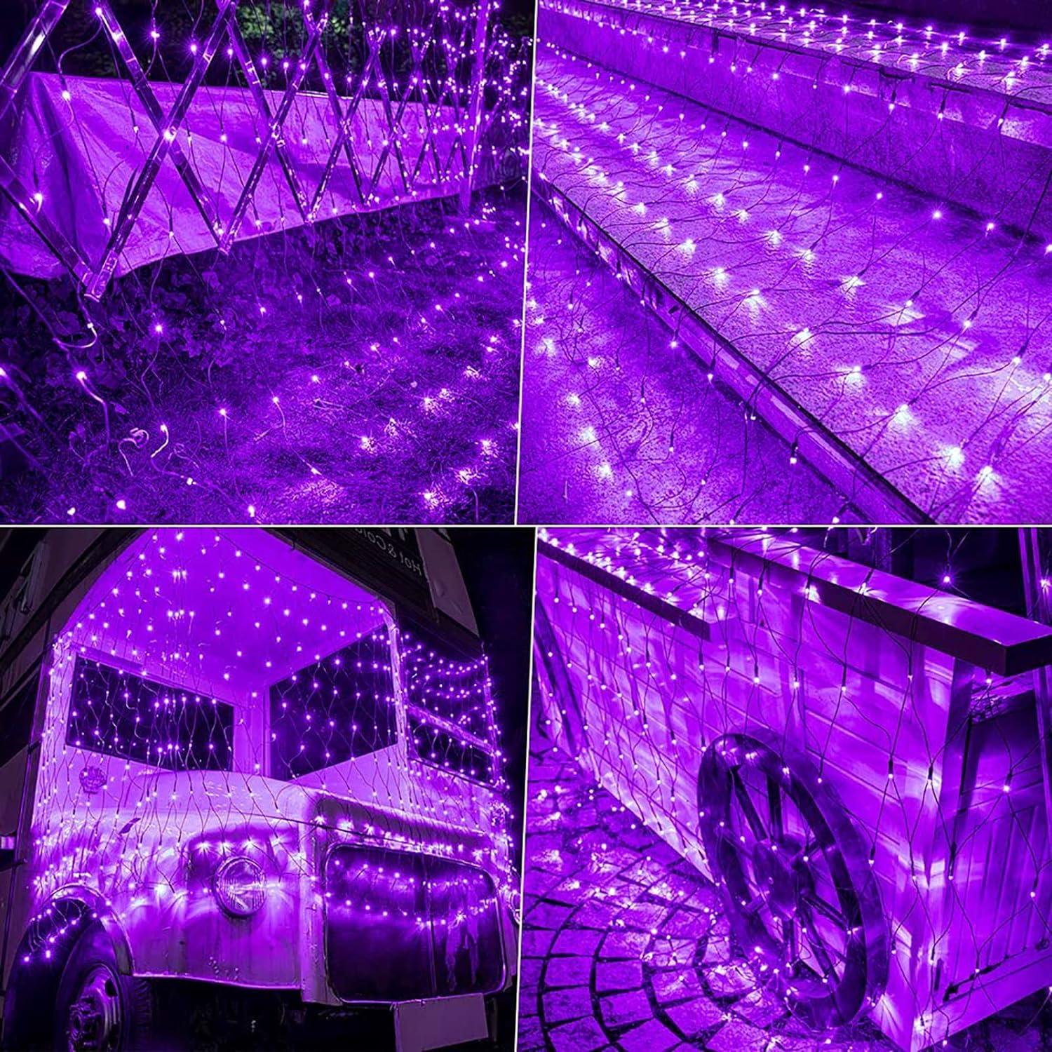Outdoor Led Net Light,Low Voltage String Lights for Gardens Bushes ...